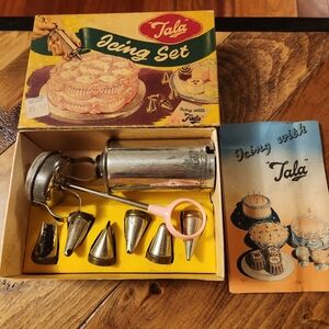 Vintage Tala Icing Set No 1705 Made In England